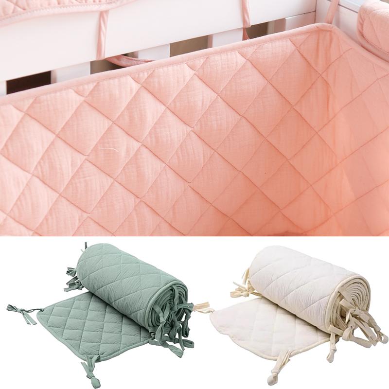 Baby Nursery Decor Girl - Zderzak do łóżeczka dziecięcego Ogrodzenie do