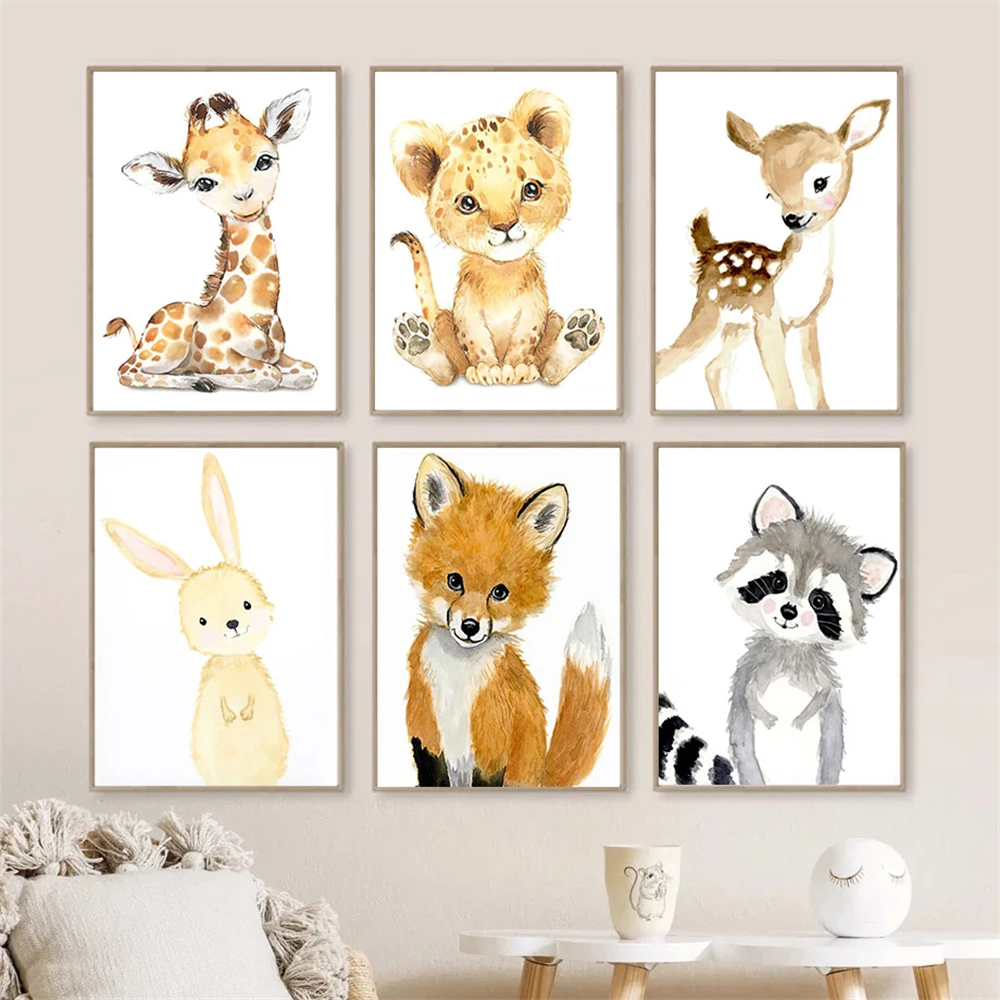 Obraz na płótnie bez ramy, mot – Baby Nursery Frames recenzja i cena