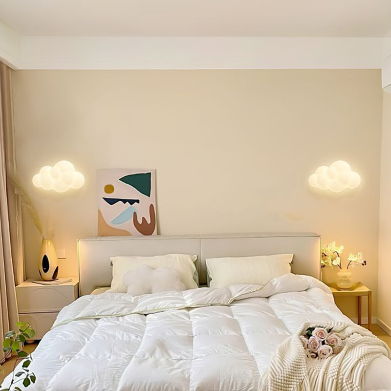 Biała chmura Kinkiety do pokoj – Baby Nursery Wall Lights recenzja i cena