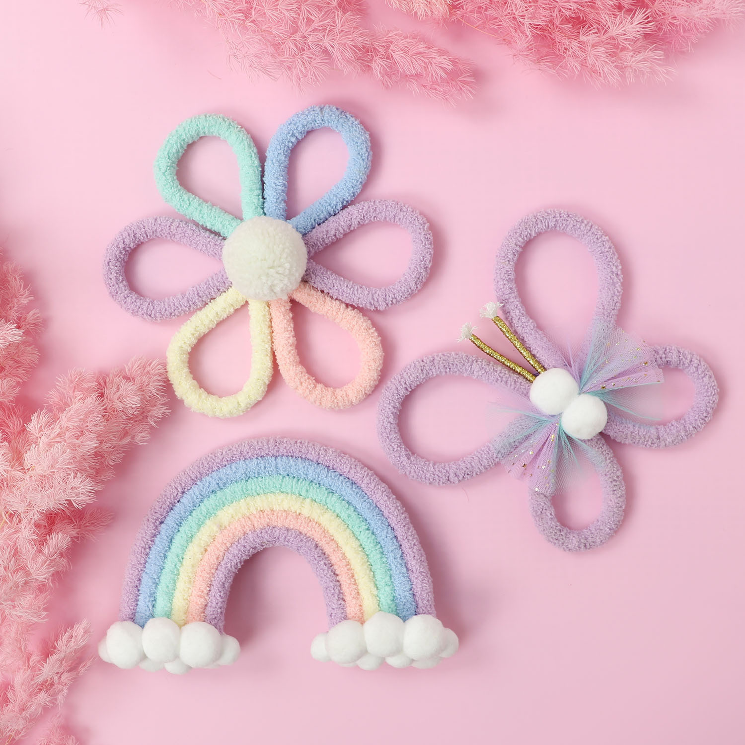 Nordycka tęczowa stokrotka, kw – Baby Nursery Decor Girl recenzja i cena