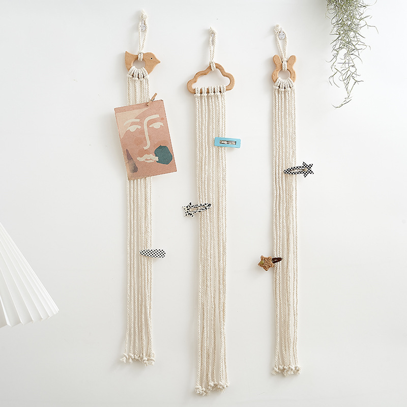 Drewniany organizer na spinki  – Baby Nursery Decor Girl recenzja i cena