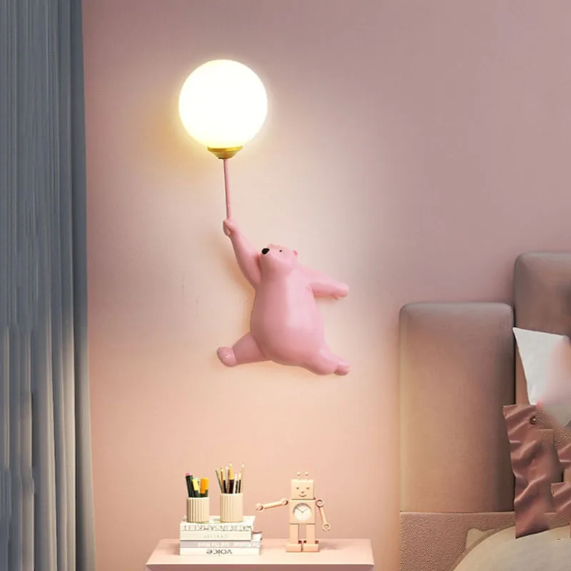Kreskówka Niedźwiedź polarny K – Baby Nursery Wall Lights recenzja i cena