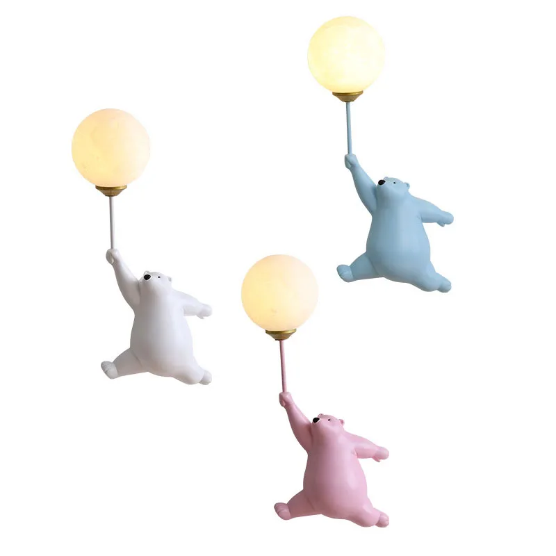 Kreskówka Niedźwiedź polarny K – Baby Nursery Wall Lights recenzja i cena