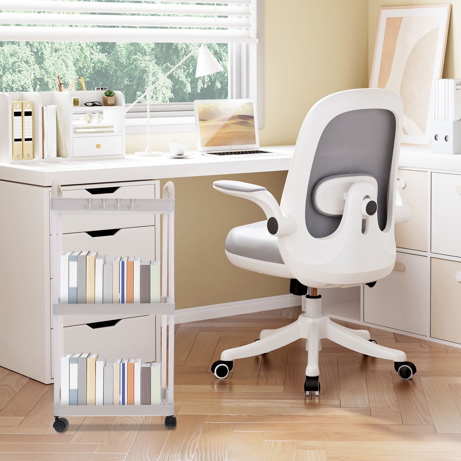 Trójpoziomowy plastikowy wózek – Baby Nursery Trolley recenzja i cena