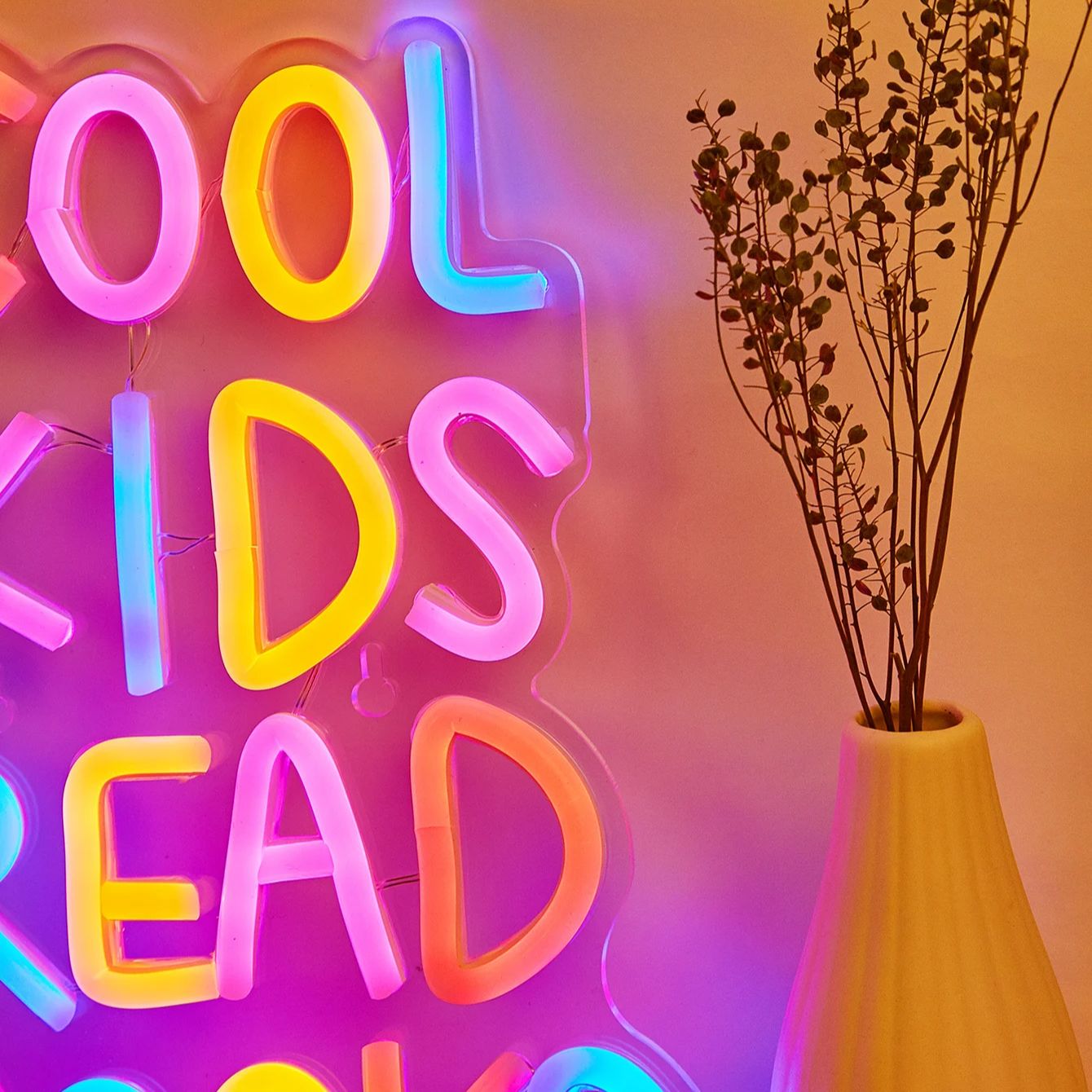 Chi-buy LED Neon Cool Kids Rea – Baby Nursery Wall Lights recenzja i cena
