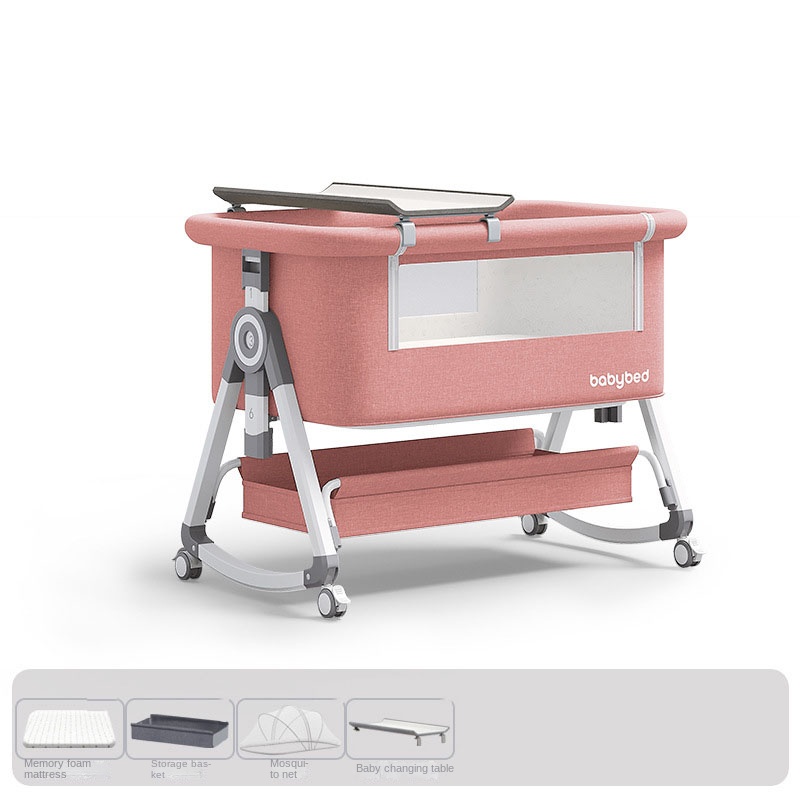 Łóżeczko dla niemowląt, przeno – Baby Nursery Trolley recenzja i cena
