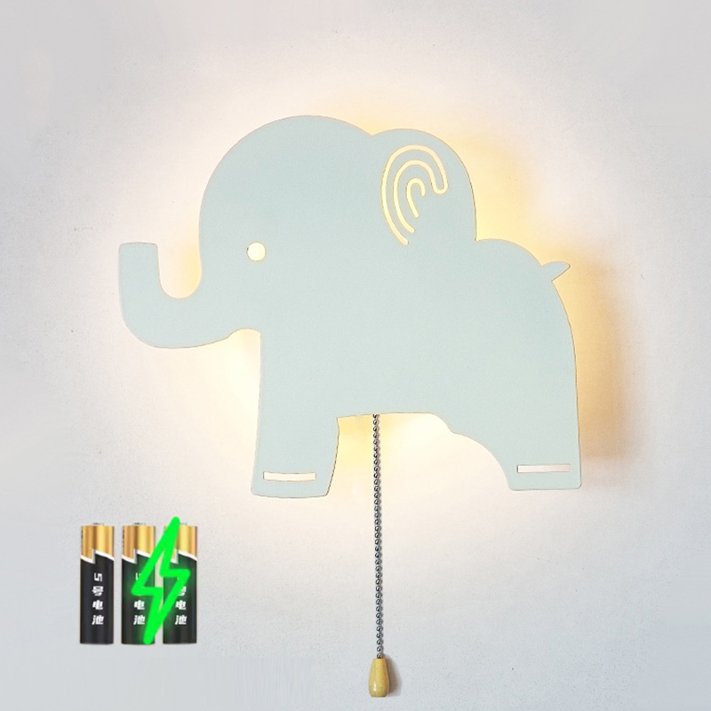Port USB Ładowanie AA Zasilani – Baby Nursery Wall Lights recenzja i cena