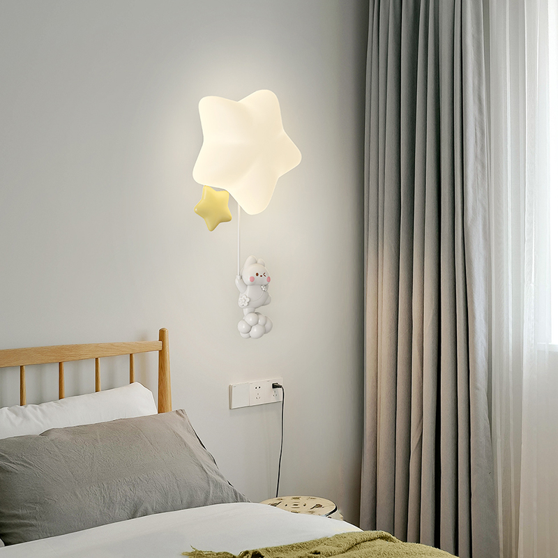 Romantyczna gwiazda kinkiet do – Baby Nursery Wall Lights recenzja i cena
