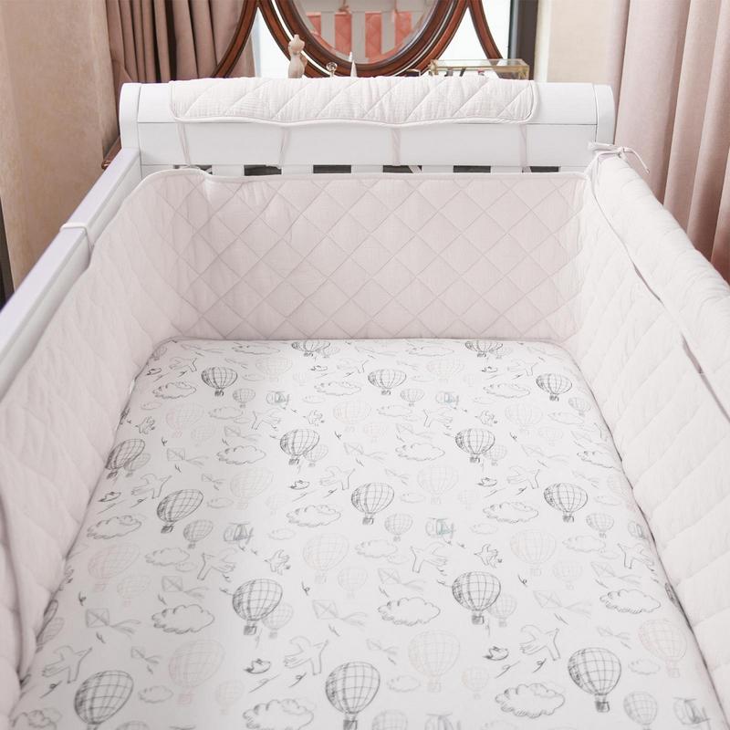 Zderzak do łóżeczka dziecięceg – Baby Nursery Decor Girl recenzja i cena
